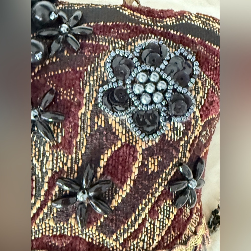 Beaded tapestry bag - Picture 14 of 16